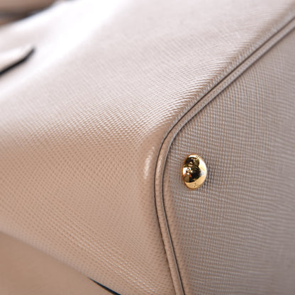 Prada Saffiano Cuir Medium Double Bag Cammeo 11 of 12
