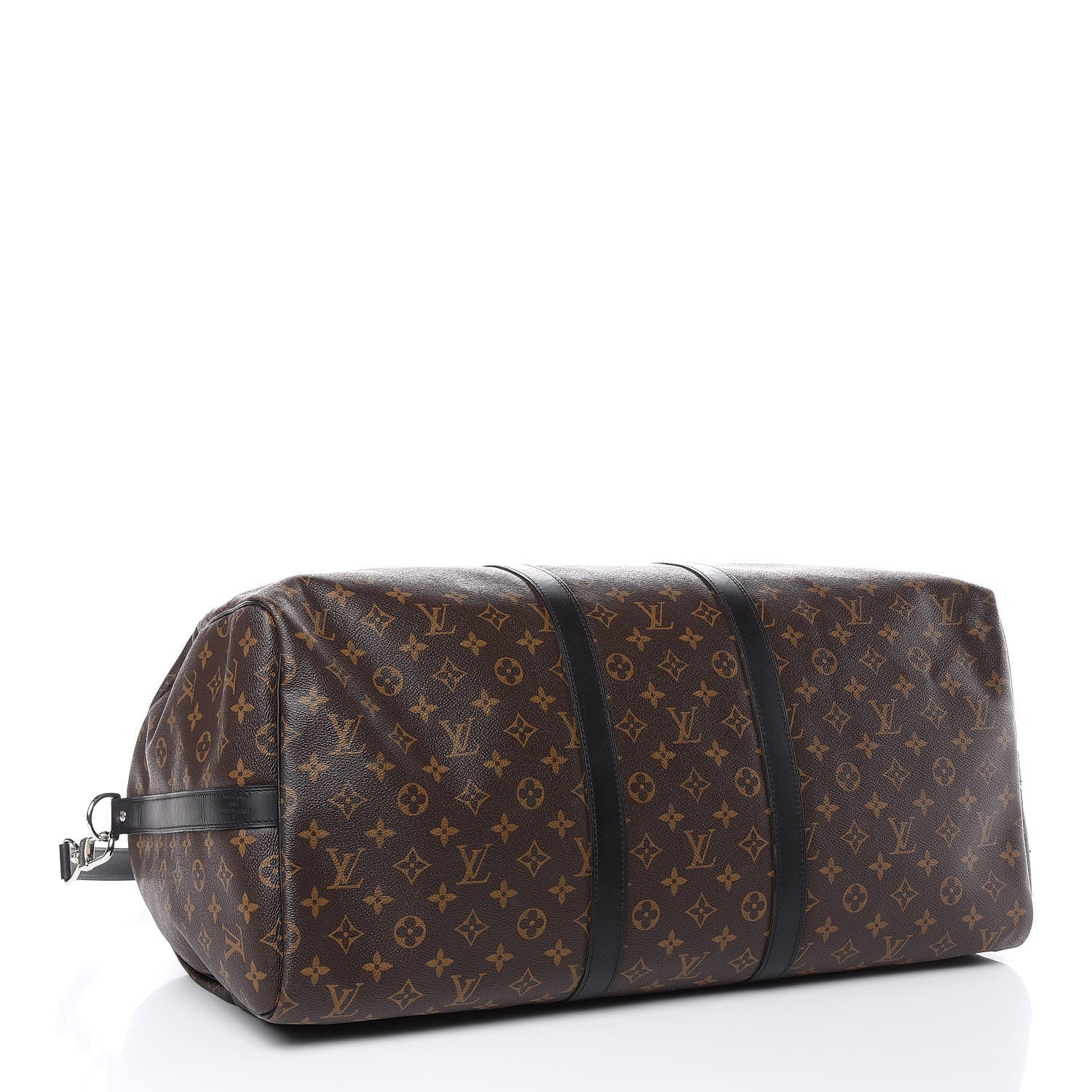 Louis Vuitton Monogram Macassar Keepall Bandouliere 55 4 of 10