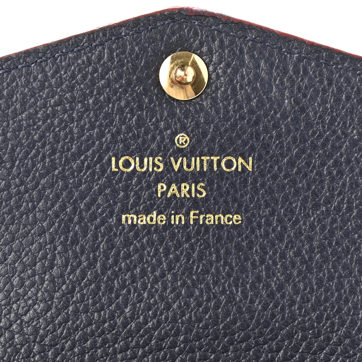 Louis Vuitton Empreinte Key Pouch Marine Rouge 6 of 9
