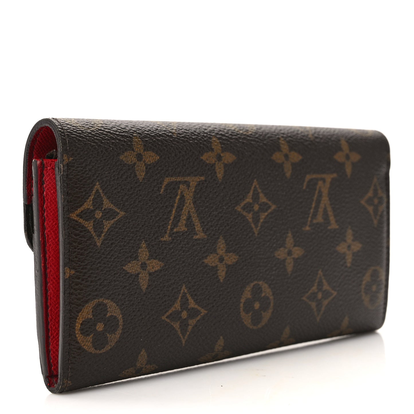 Monogram Emilie Wallet Rouge