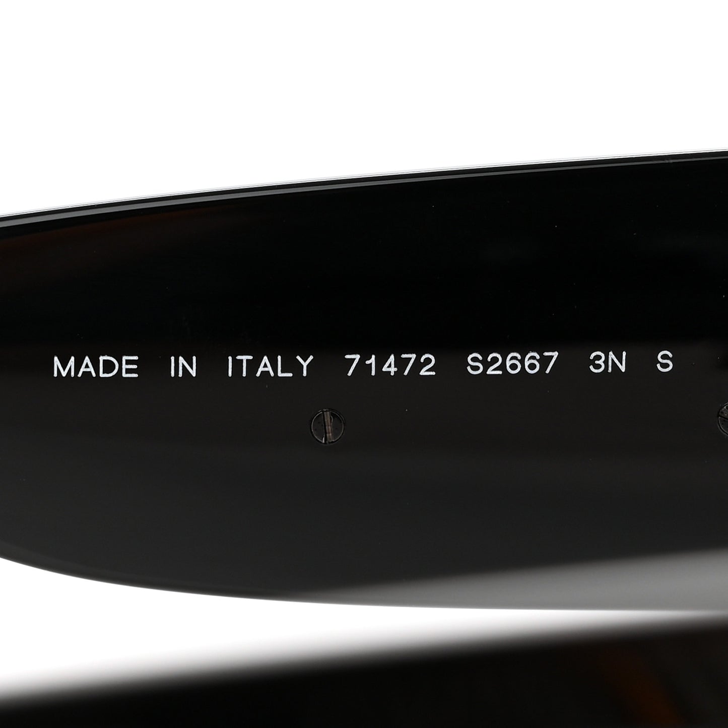 Acetate CC Logo Square Sunglasses 71472 Black