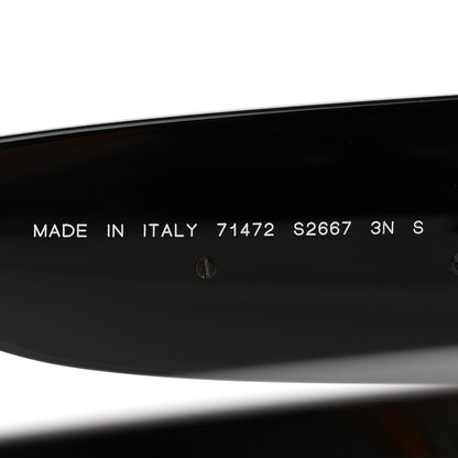 Chanel Acetate CC Logo Square Sunglasses 71472 Black 6 of 8