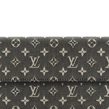 Louis Vuitton Mini Monogram Porte Tresor International Wallet Black 7 of 8