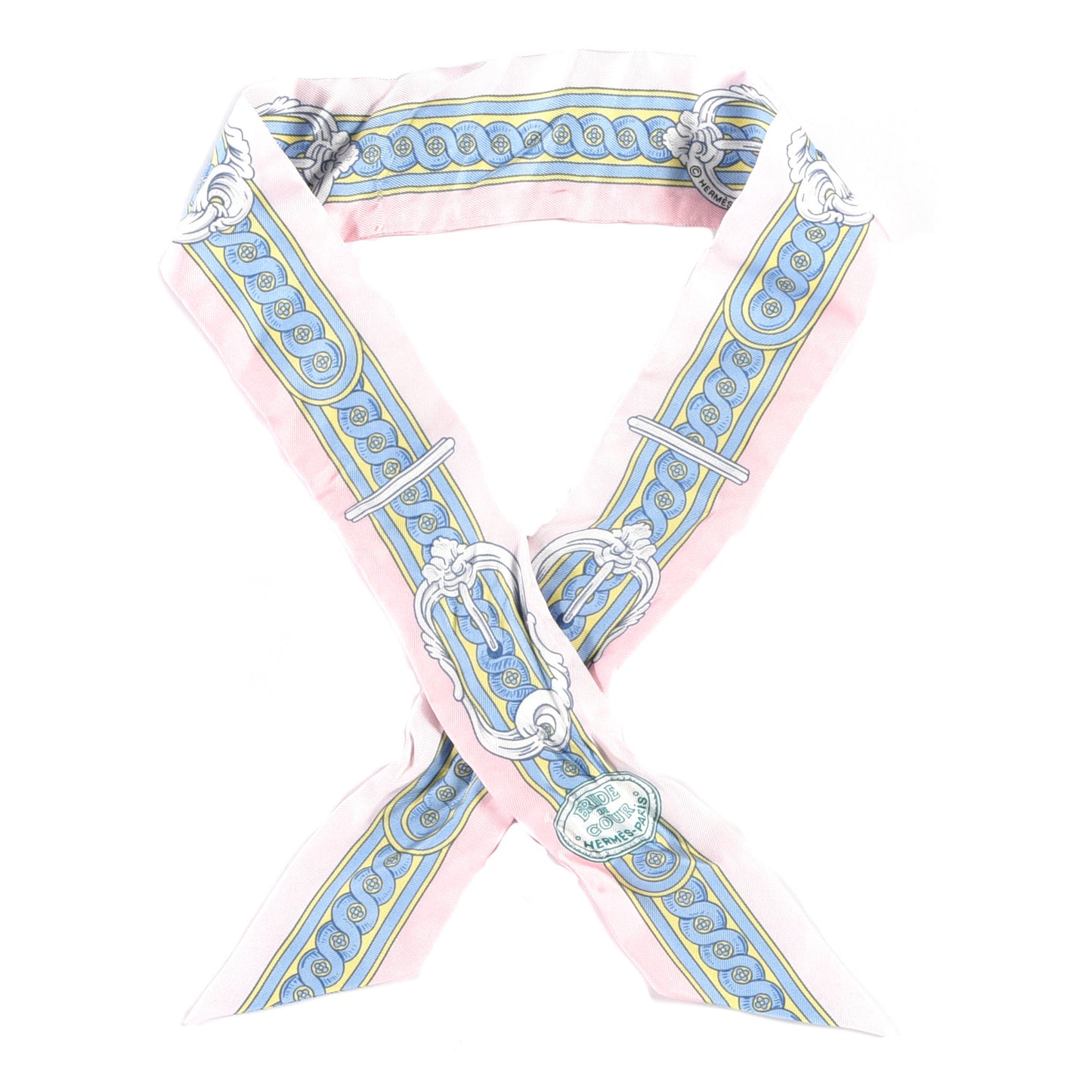 Silk Bride De Cour Twilly Rose Pale Ciel