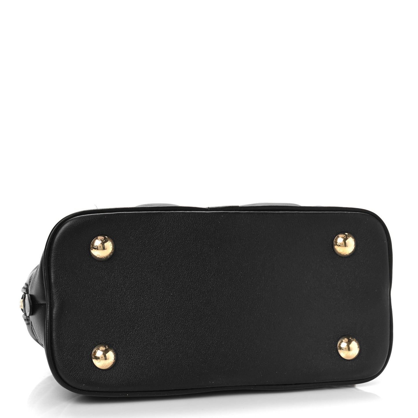 Calfskin Bubblegram Alma BB Black