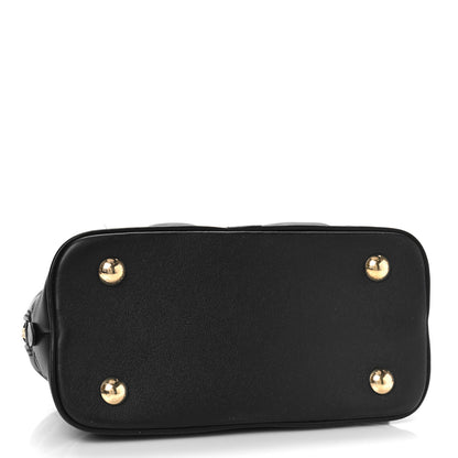 Louis Vuitton Calfskin Bubblegram Alma BB Black 4 of 8