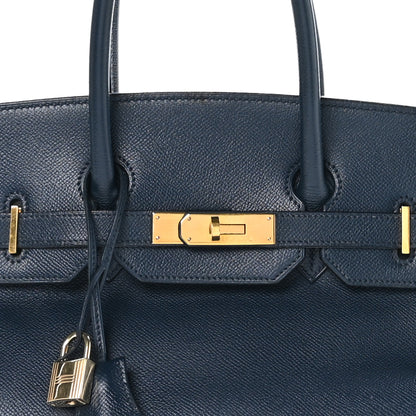 Hermes Epsom Birkin 35 Bleu de Prusse 7 of 16