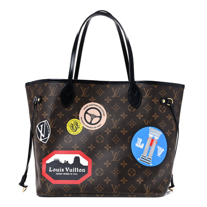 Louis Vuitton Monogram World Tour Neverfull MM 1 of 15
