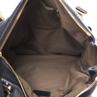 Chloe Calfskin Large Marcie Satchel Black 4 of 12