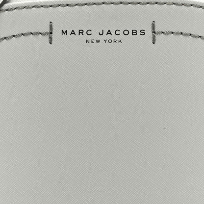 Marc Jacobs Saffiano Playback Boxed Dome Crossbody Grey 7 of 10
