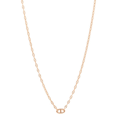 Hermes 18K Rose Gold TPM Farandole Pendant Necklace ST 1 of 5