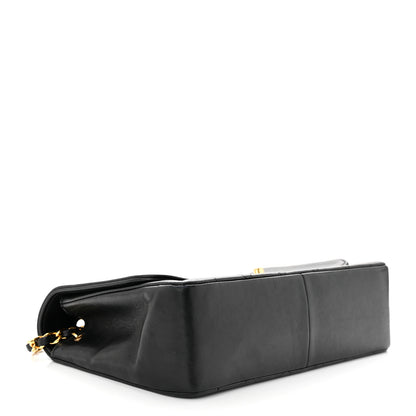 Chanel Lambskin Quilted Medium Single Flap Black 4 of 11