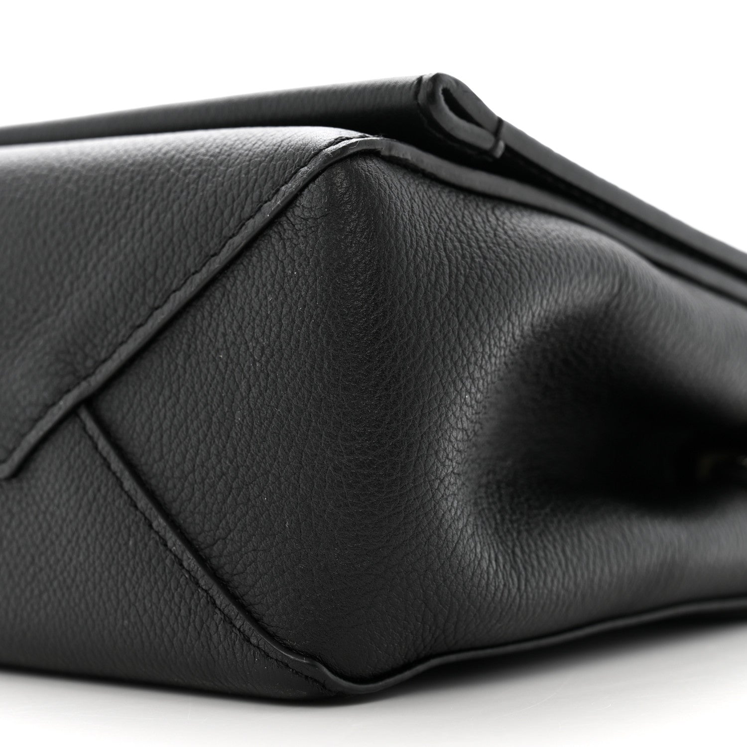 Louis Vuitton Calfskin Lockme II Chain Bag BB Black 9 of 9