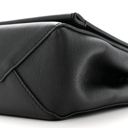 Louis Vuitton Calfskin Lockme II Chain Bag BB Black 9 of 9