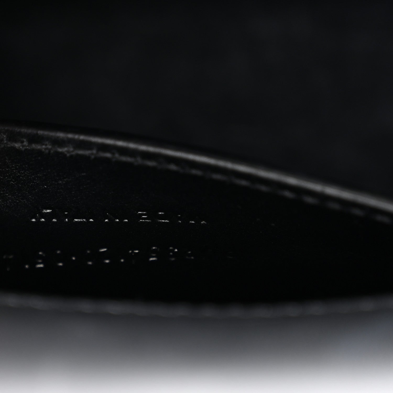 Saint Laurent Smooth Calfskin Classic Monogram Kate Tassel Chain Wallet Black 7 of 13