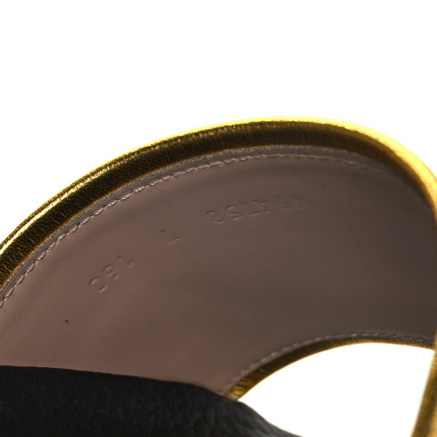 Gucci Jersey Nappa Square G Mens Pursuit Slide Sandals 7 Chocolate Desert Sand Gold 7 of 8