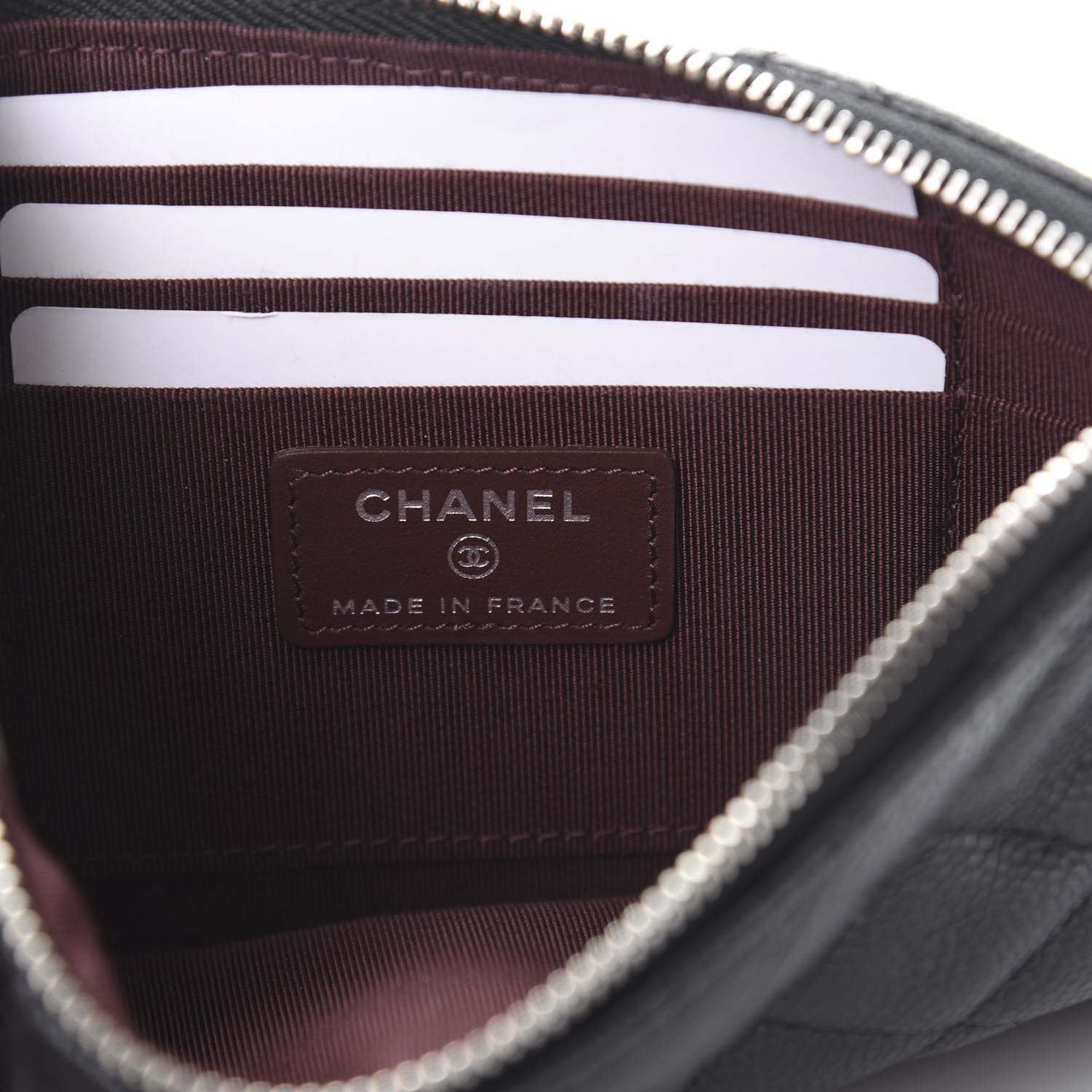 Chanel Caviar Quilted Classic iPhone Pouch Black 6 of 8