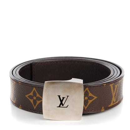 Louis Vuitton Monogram LV Cut Reversible Belt 110 44 1 of 7