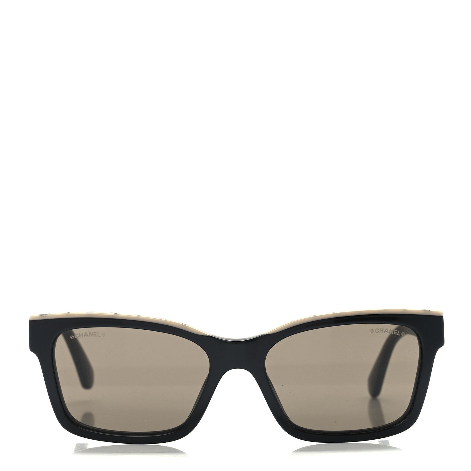 Chanel Acetate Square Sunglasses 5417 Black 2 of 7