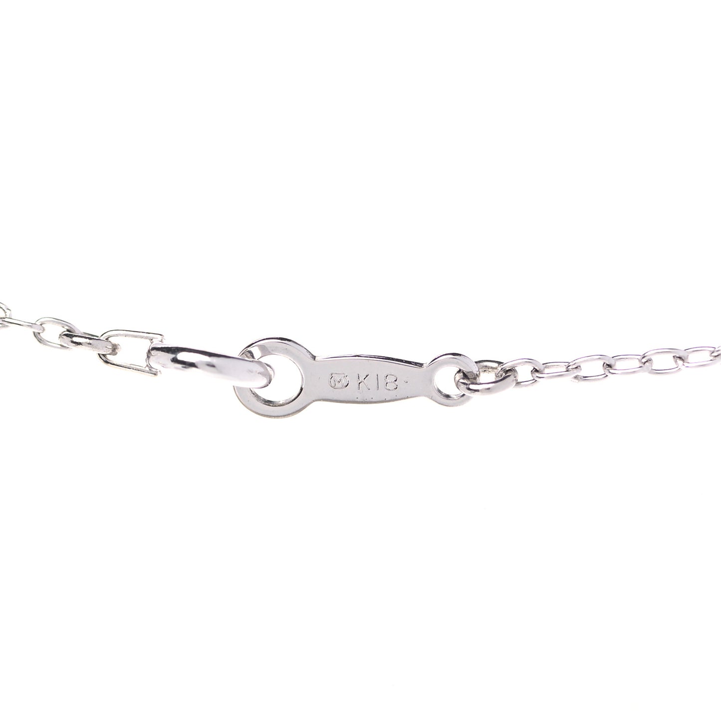 18K White Gold Akoya Pearl 5.5-6mm Station Necklace
