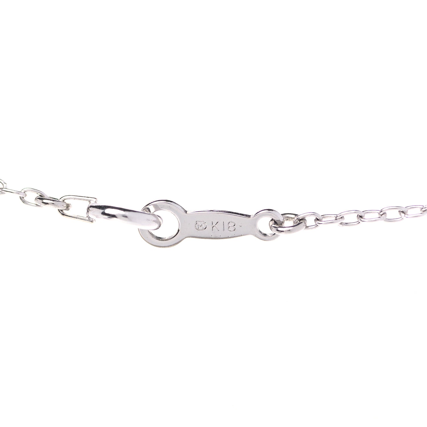 Mikimoto 18K White Gold Akoya Pearl 5.5-6mm Station Necklace 3 of 4