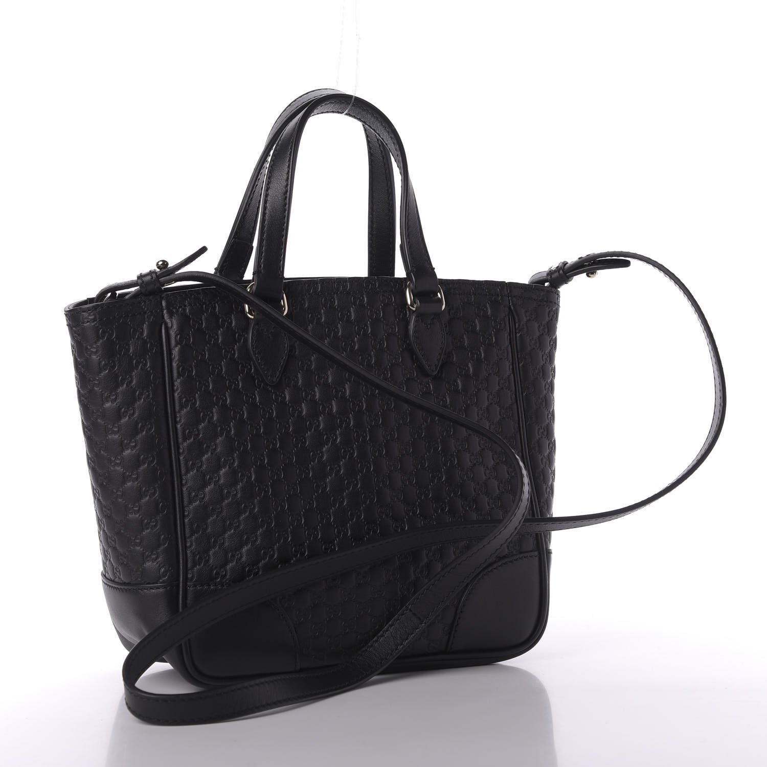 Gucci Microguccissima Small Bree Tote Black 3 of 9