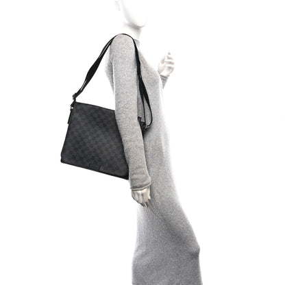 Louis Vuitton Damier Graphite District MM 2 of 10