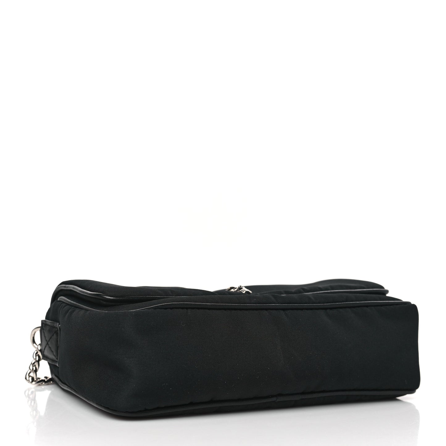 Nylon Skull Small Crossbody Bag Black