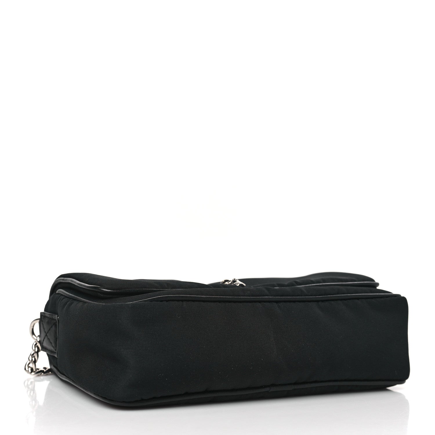 Alexander McQueen Nylon Skull Small Crossbody Bag Black 5 of 9