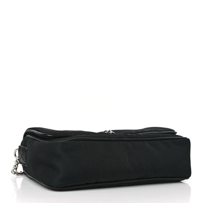 Alexander McQueen Nylon Skull Small Crossbody Bag Black 5 of 9