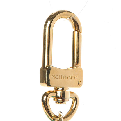 Louis Vuitton Monogram Illustre V Bag Charm Key Ring Turquoise 4 of 5