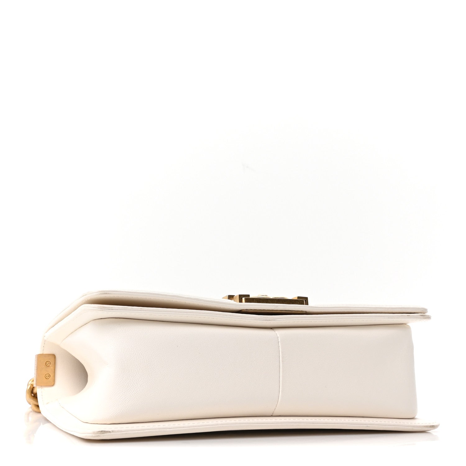 Chanel Snakeskin Medium Boy Flap White 4 of 11
