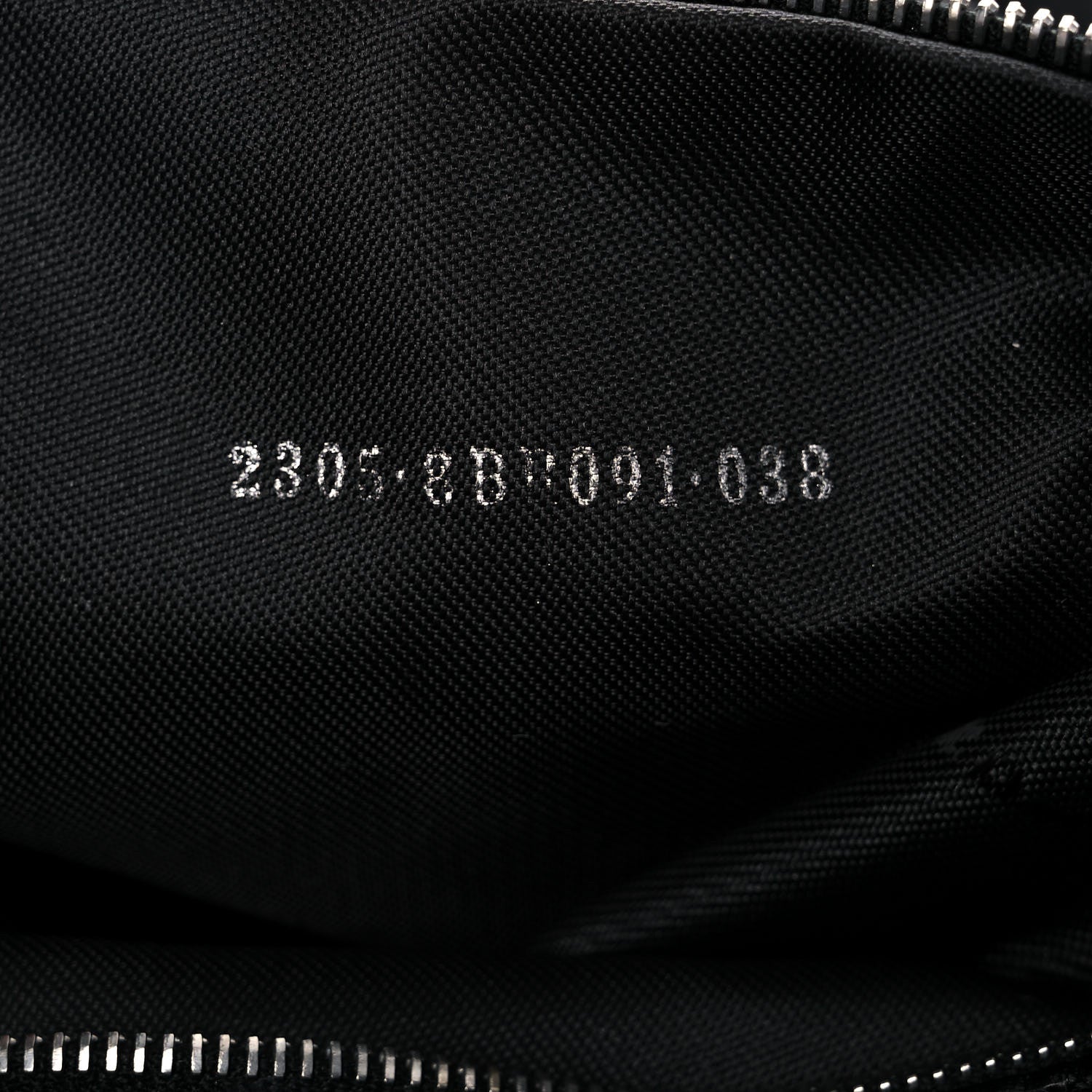Fendi Zucchino Vitello Shoulder Bag Black 6 of 21