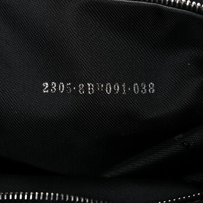 Fendi Zucchino Vitello Shoulder Bag Black 6 of 21