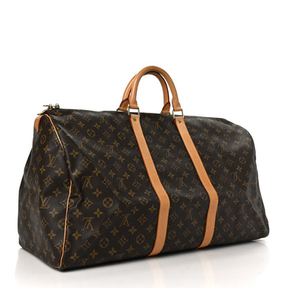Louis Vuitton Monogram Keepall 55 4 of 12