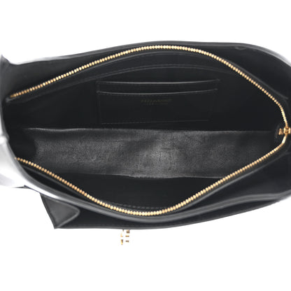 Salvatore Ferragamo Soft Calfskin Gancini Hobo Black 5 of 9