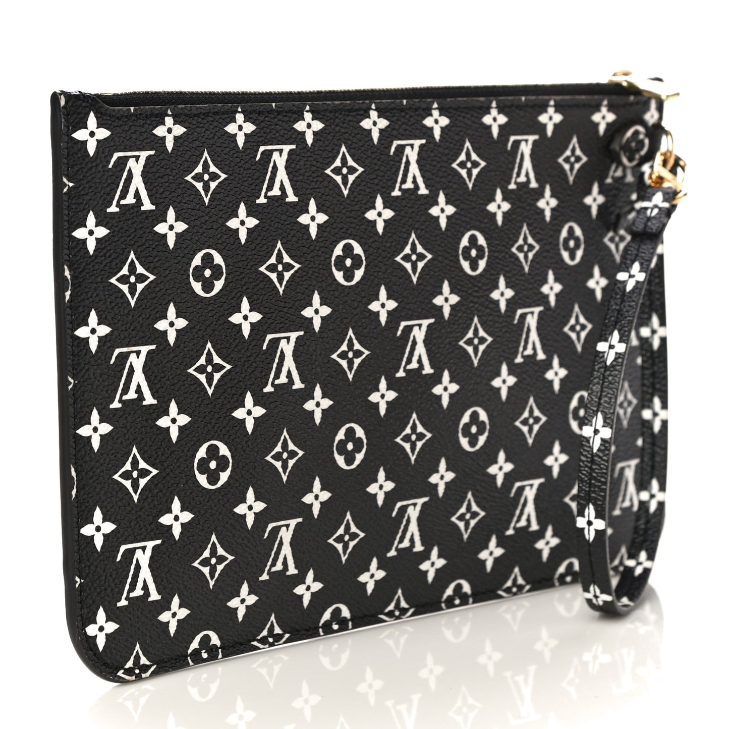Monogram Giant Jungle Neverfull MM GM Pochette Black