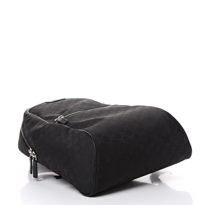Gucci Nylon Monogram Slim Backpack Black 3 of 9