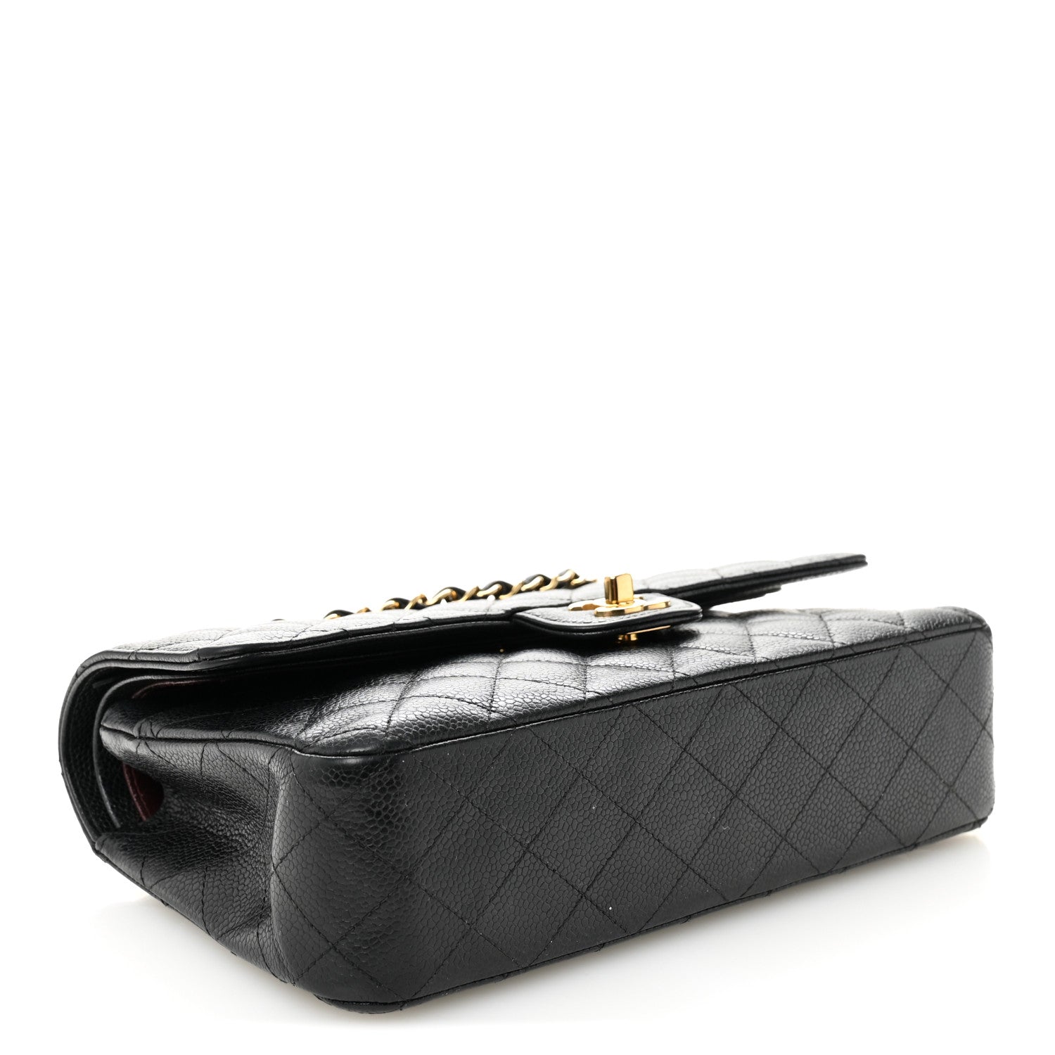 Chanel Caviar Quilted Medium Double Flap Black 4 of 10