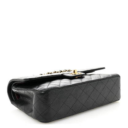 Chanel Caviar Quilted Medium Double Flap Black 4 of 10