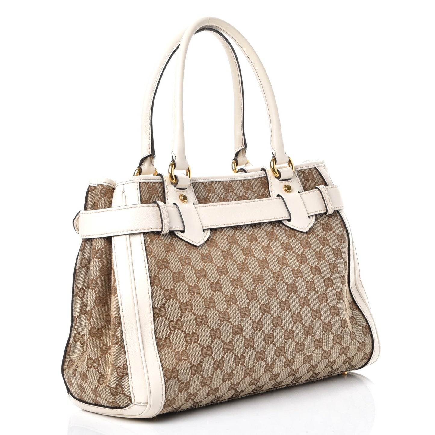 Monogram Medium GG Running Tote Off White