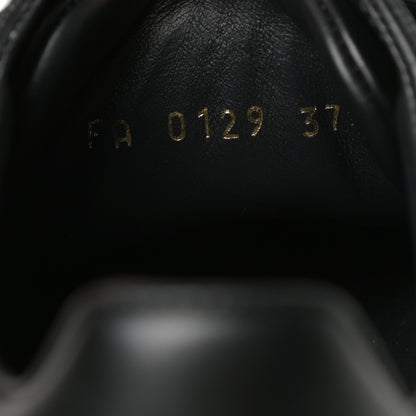Louis Vuitton Calfskin Time Out Sneakers 37.5 Black 9 of 12