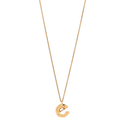 Louis Vuitton LV And Me Letter C Necklace Gold 1 of 7