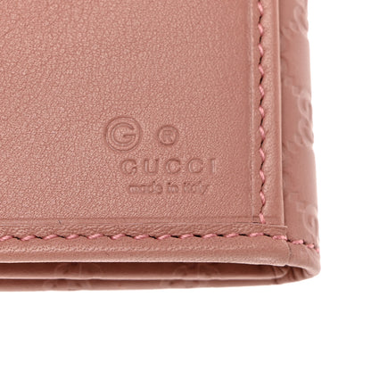 Gucci Microguccissima Flap Wallet Soft Pink 6 of 9