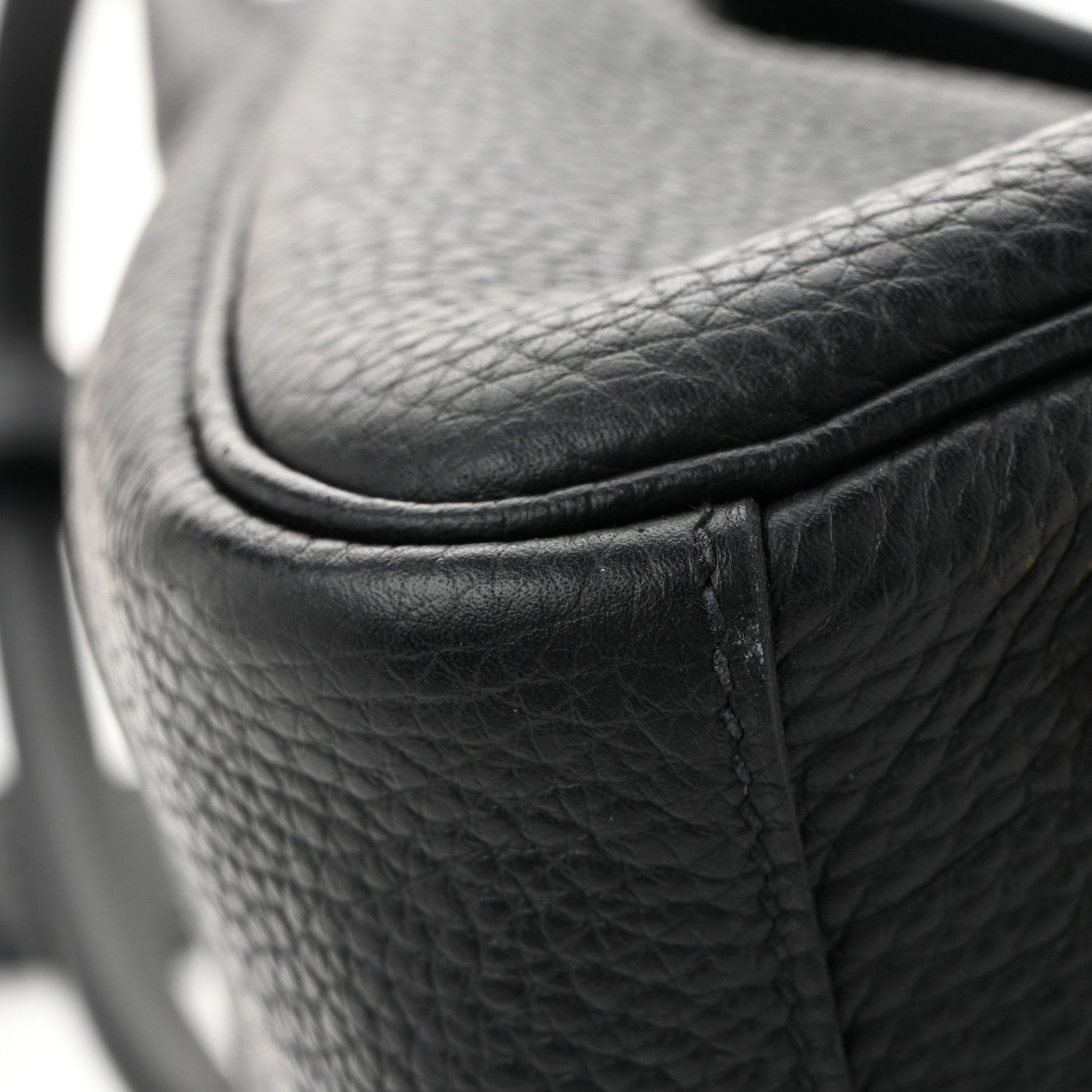 Hermes Taurillon Clemence Lindy 30 Black 11 of 14