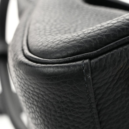 Hermes Taurillon Clemence Lindy 30 Black 11 of 14