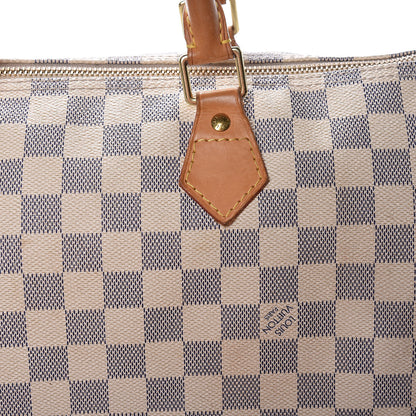 Louis Vuitton Damier Azur Speedy 35 14 of 21