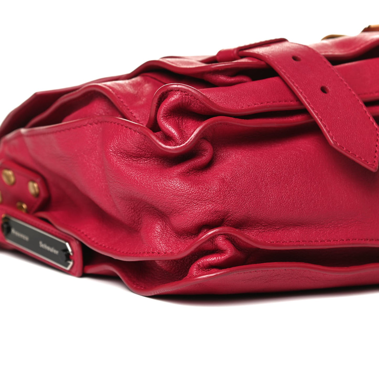 Lambskin Medium PS1 Satchel Raspberry
