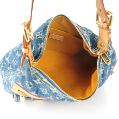 Louis Vuitton Monogram Denim Baggy PM Blue 5 of 8