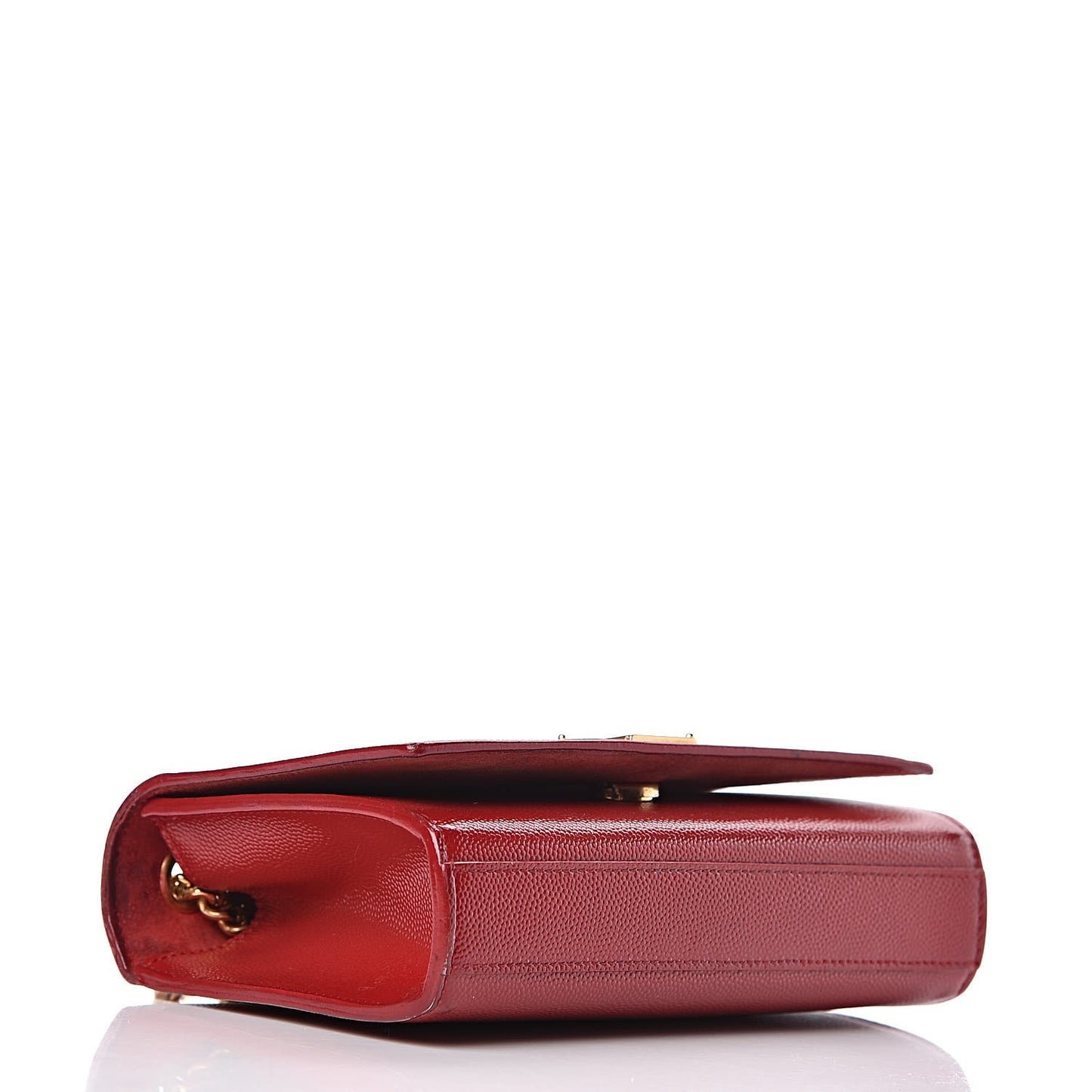 Grain De Poudre Small Monogram Kate Satchel Red